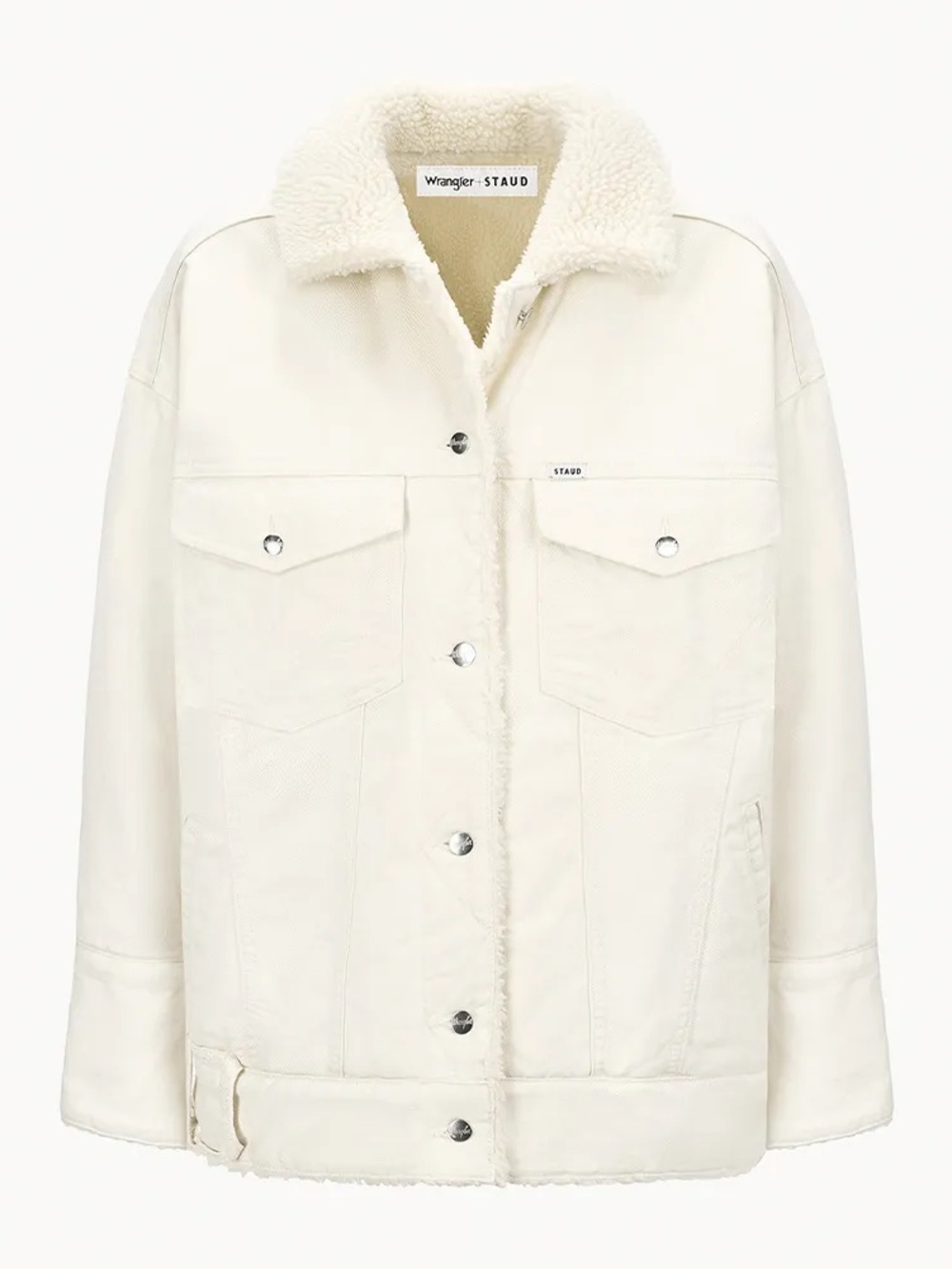 Wrangler x STAUD denim jacket NWT